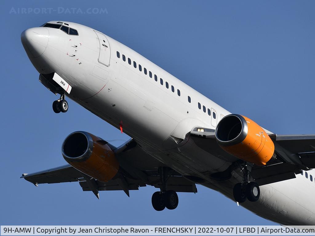 9H-AMW, 1992 Boeing 737-4Q8 C/N 26281, Air Horizont HAT799P from Milan MXP landing runway 23