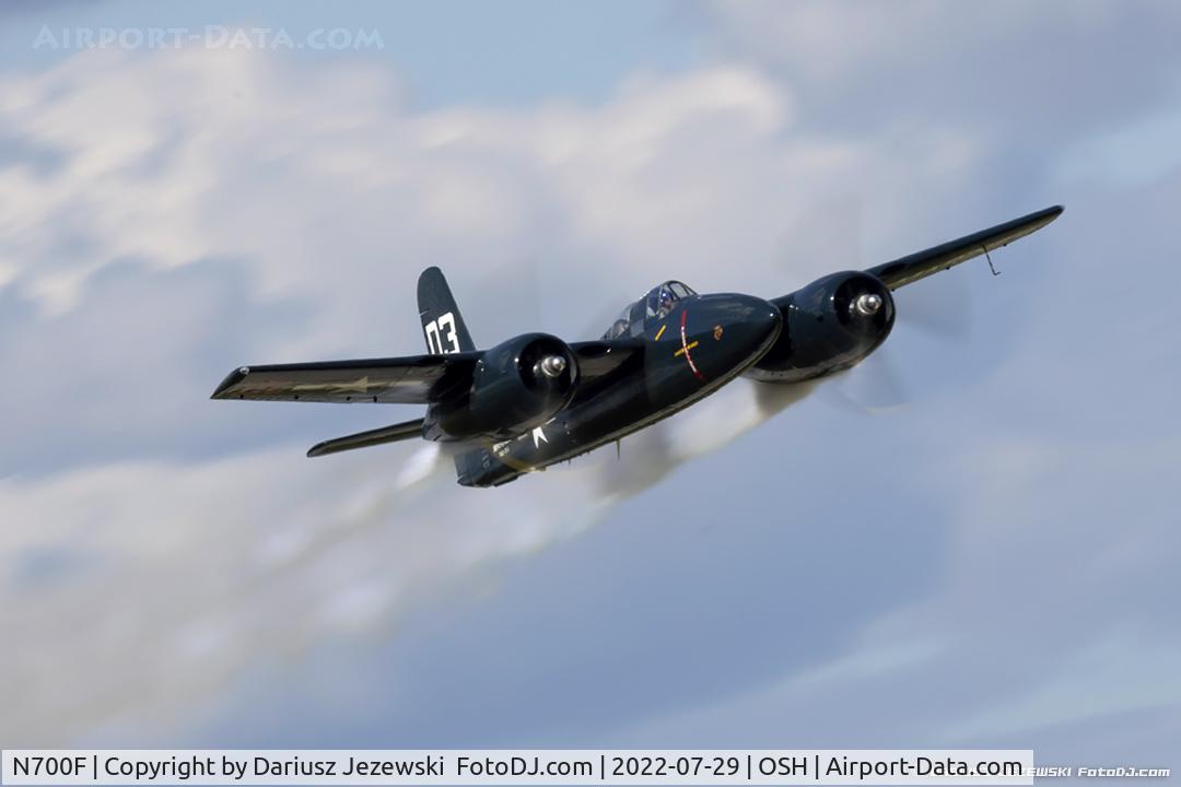 N700F, 1945 Grumman F7F-3 Tigercat C/N C.132, Grumman F7F-3 Tigercat  C/N 80390, NX700F
