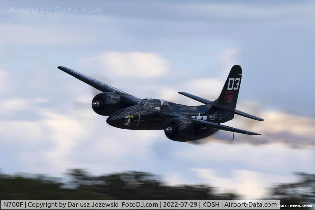 N700F, 1945 Grumman F7F-3 Tigercat C/N C.132, Grumman F7F-3 Tigercat  C/N 80390, NX700F