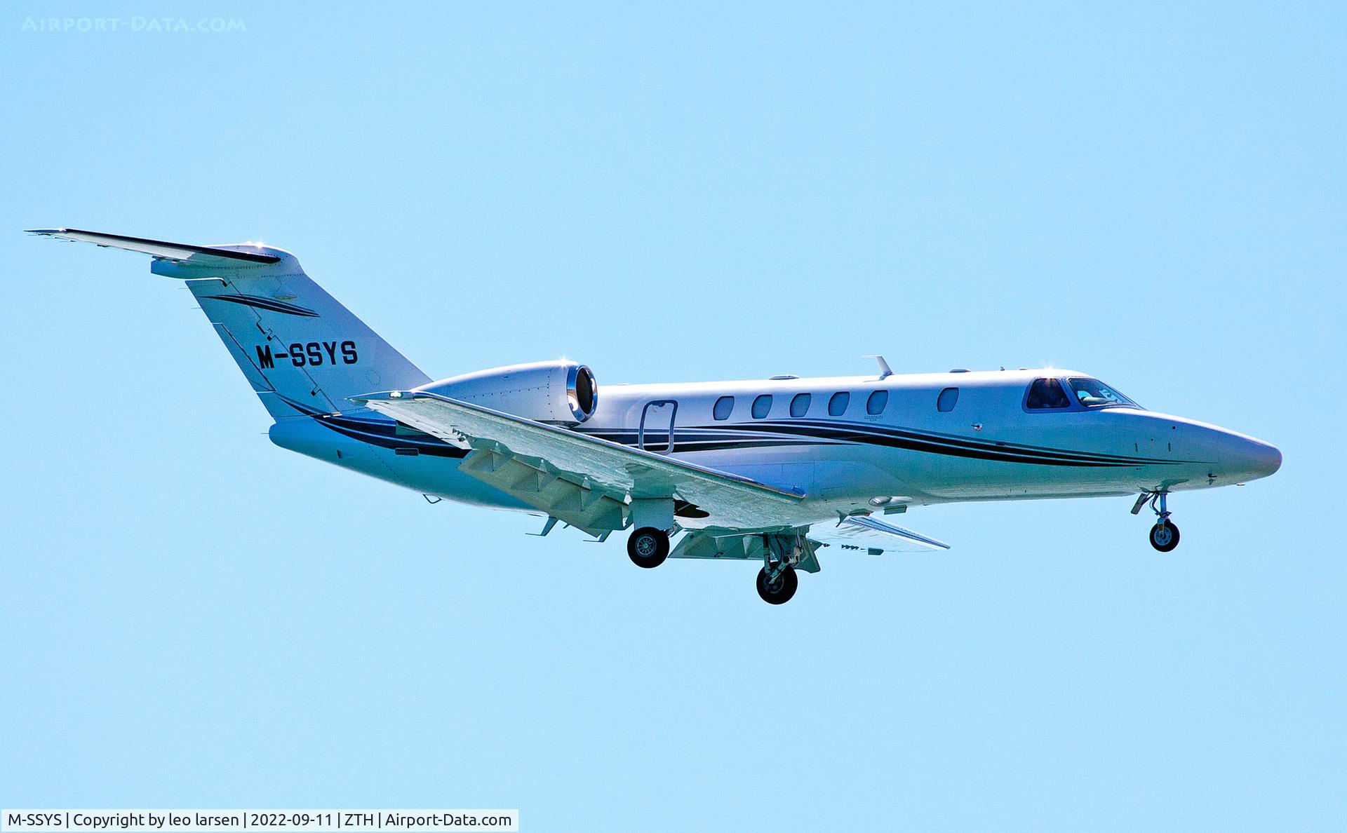 M-SSYS, 2013 Cessna 525C CitationJet CJ4 CitationJet CJ4 C/N 525C-0143, Zakynthos 11.9.2022