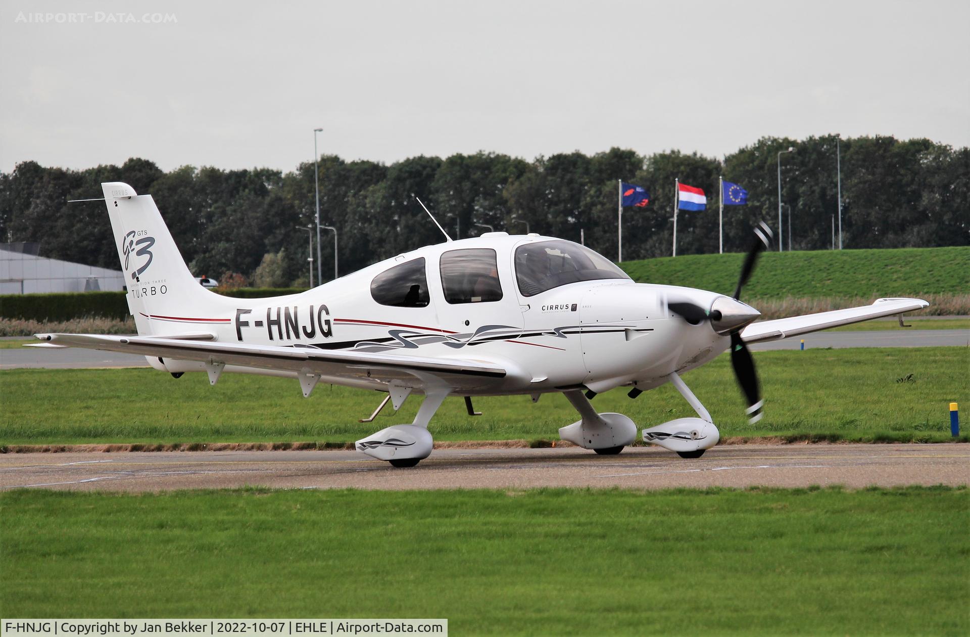 F-HNJG, 2008 Cirrus SR22-GTS G3 Turbo C/N 3126, Lelystad Airport