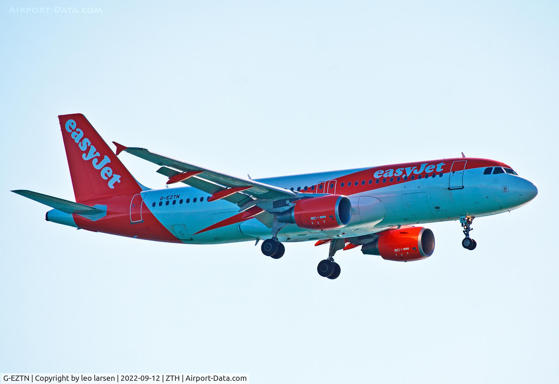 G-EZTN, 2009 Airbus A320-214 C/N 4006, Zakynthos 12.9.2022