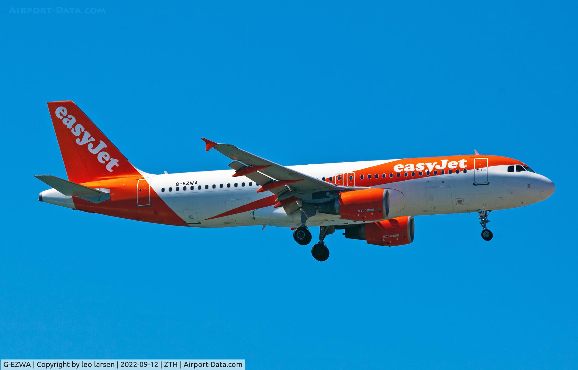 G-EZWA, 2012 Airbus A320-214 C/N 5201, Zakynthos 12.9.2022