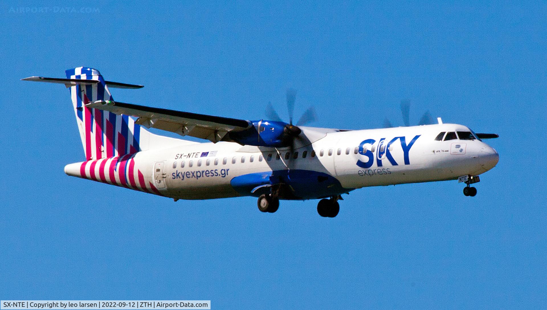 SX-NTE, 2019 ATR 72-600 C/N 1575, Zakynthos 12.9.2022