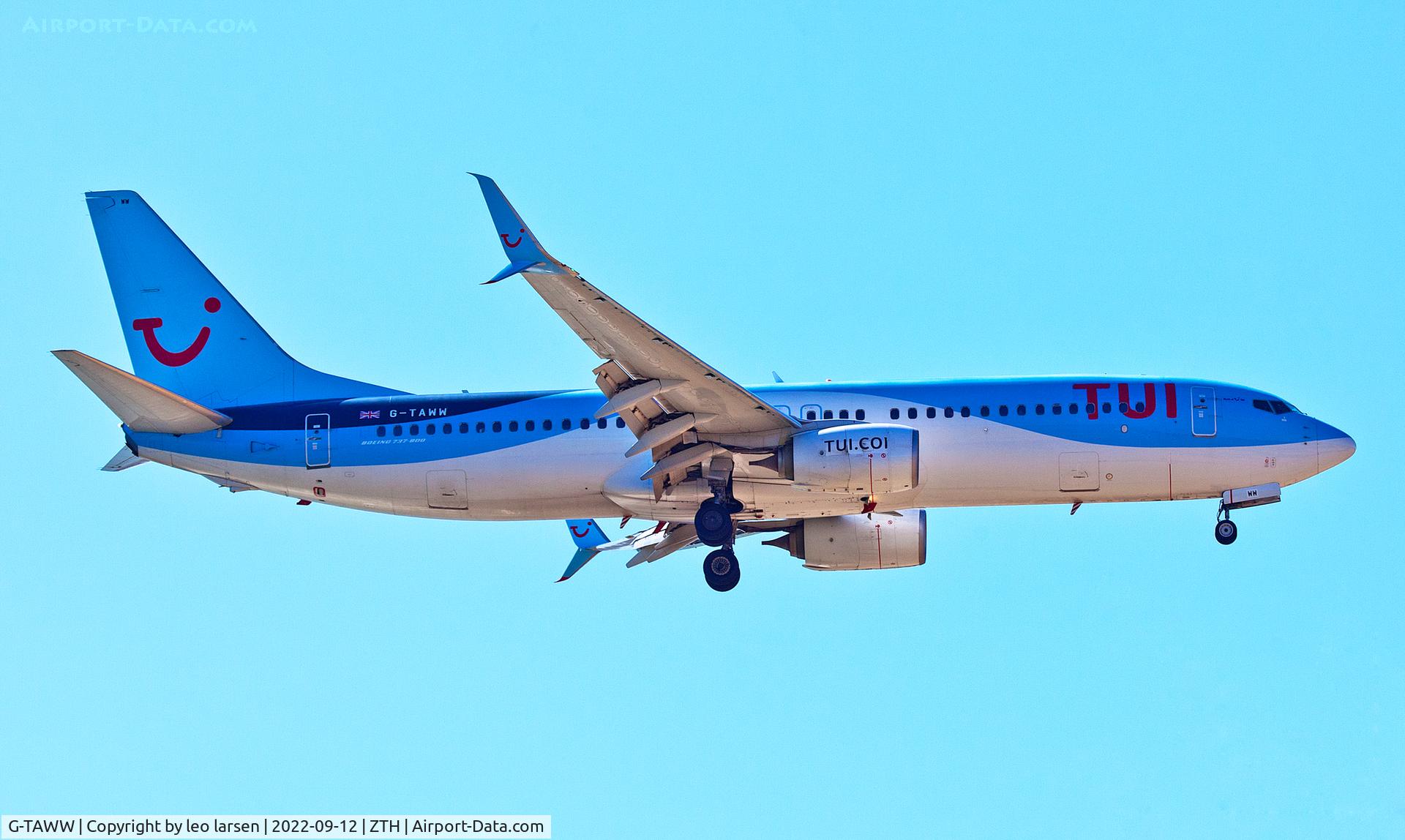 G-TAWW, 2015 Boeing 737-8K5 C/N 41663, Zakynthos 12.9.2022