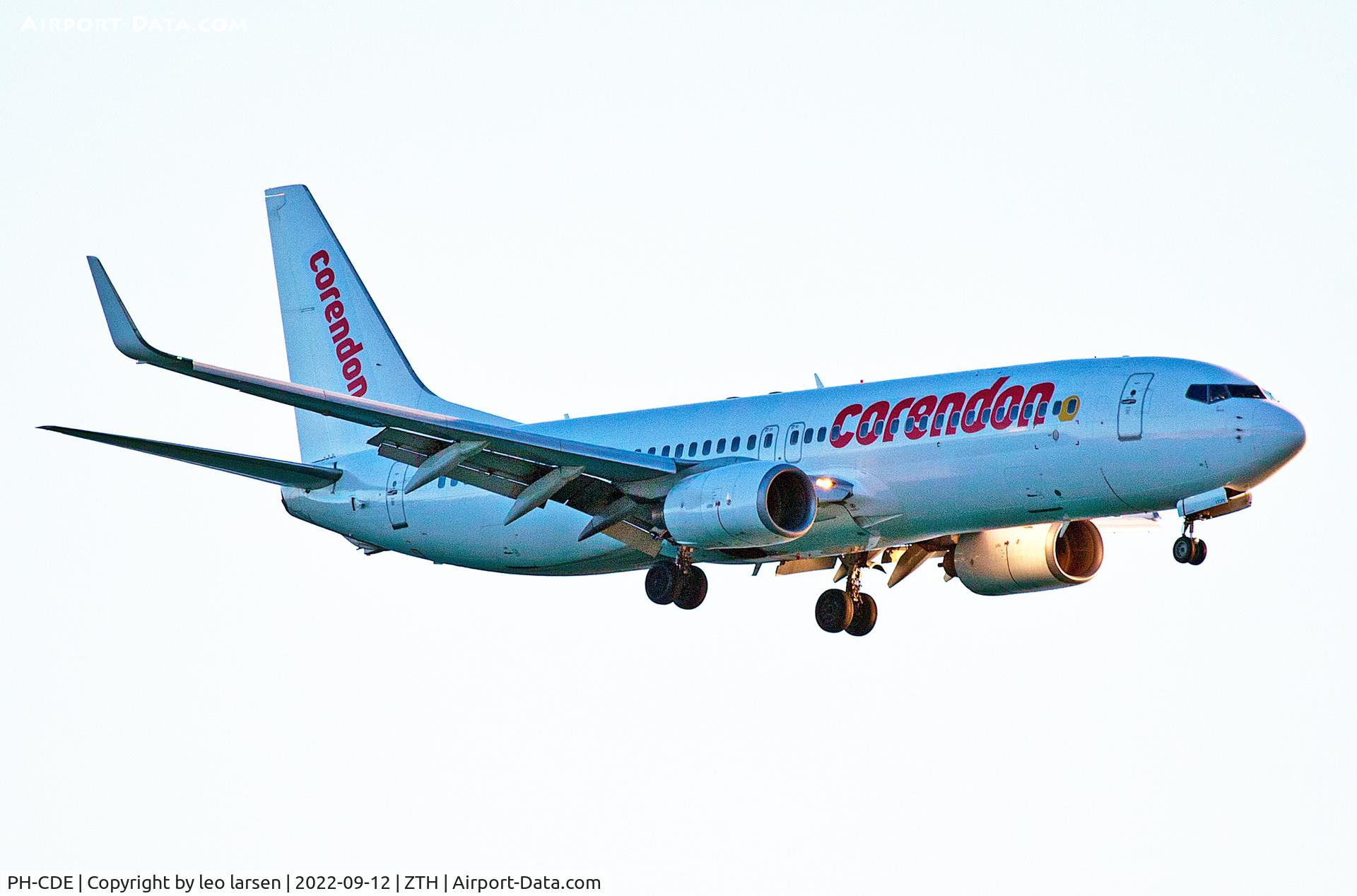 PH-CDE, 2008 Boeing 737-86Q C/N 35795, Zakynthos 12.9.2022