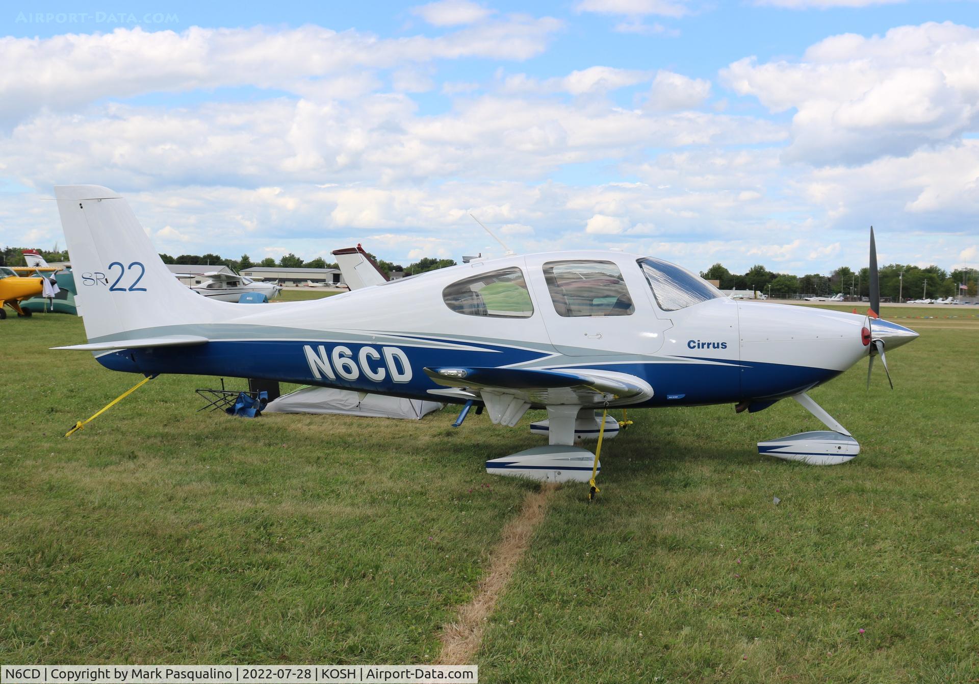 N6CD, 2001 Cirrus SR22 C/N 0037, Cirrus SR22