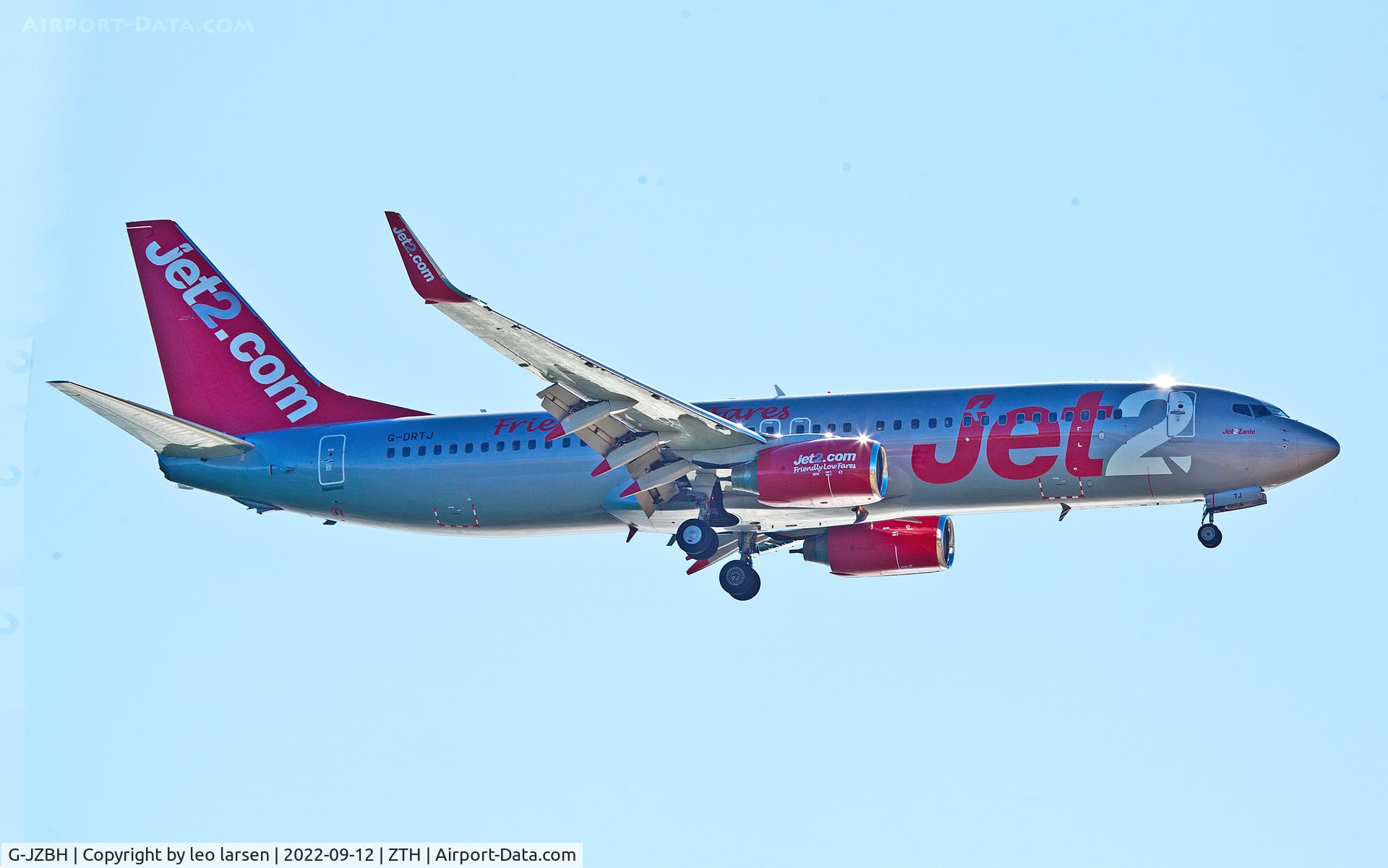 G-JZBH, 2018 Boeing 737-8MG C/N 63163, Zakynthos 12.9.2022