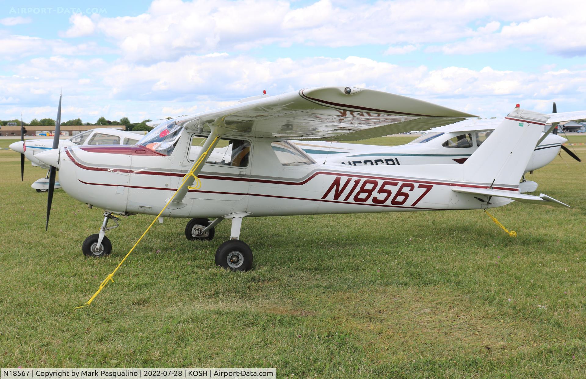 N18567, 1972 Cessna 150L C/N 15073948, Cessna 150M
