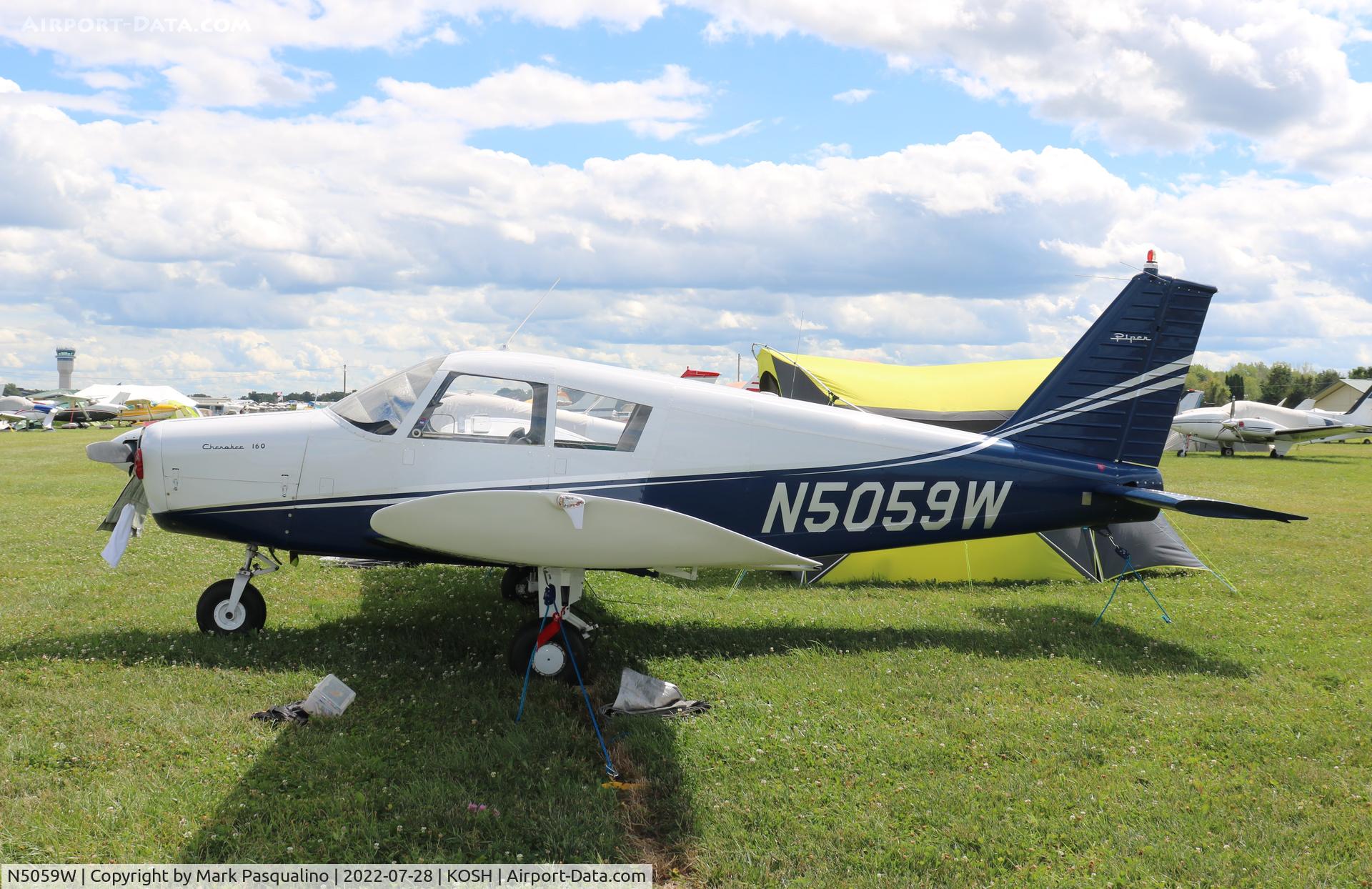 N5059W, 1961 Piper PA-28 C/N 28-68, Piper PA-28