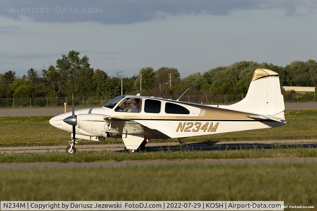 N234M, 1963 Beech D95A Travel Air C/N TD-560, Beech D95A Travel Air  C/N TD-560, N234M