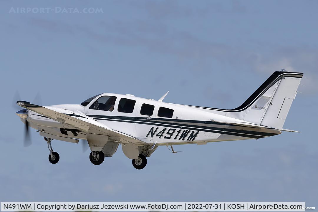 N491WM, 1985 Beech 58P Baron C/N TJ-491, Beech 58P Baron  C/N TJ-491, N491WM