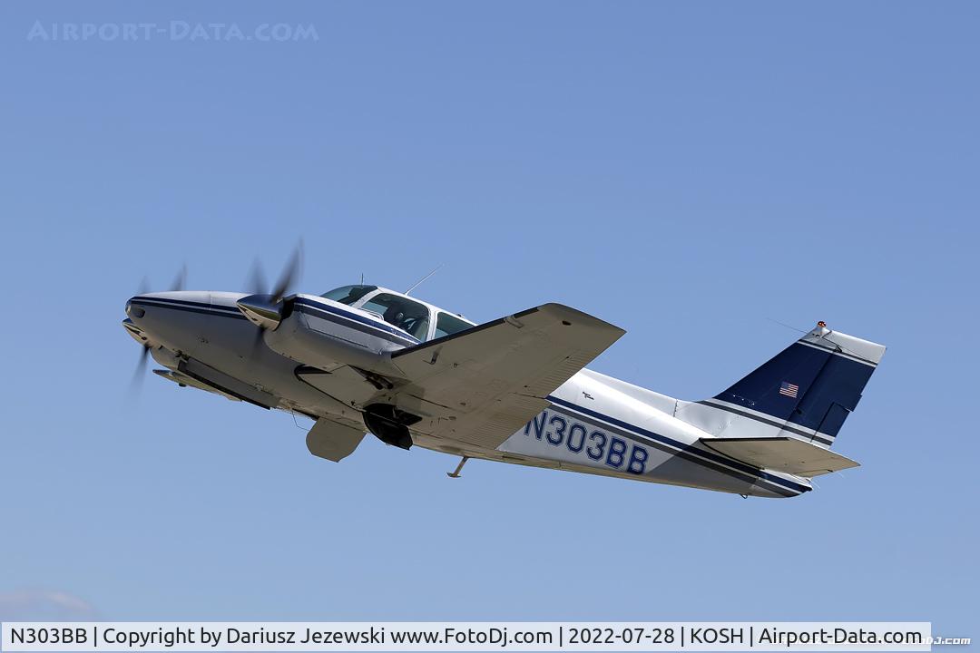 N303BB, 1964 Beech 95-B55 (T42A) Baron C/N TC-787, Beech 95-B55 Baron  C/N TC-787, N303BB