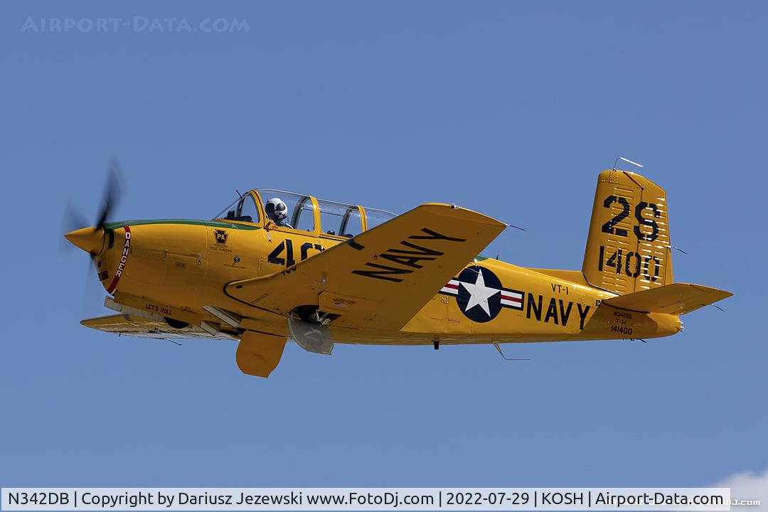 N342DB, 1999 Beech T-34A Mentor Mentor C/N G-107, Beech A45 (T-34A) Mentor  C/N G-107, N342DB