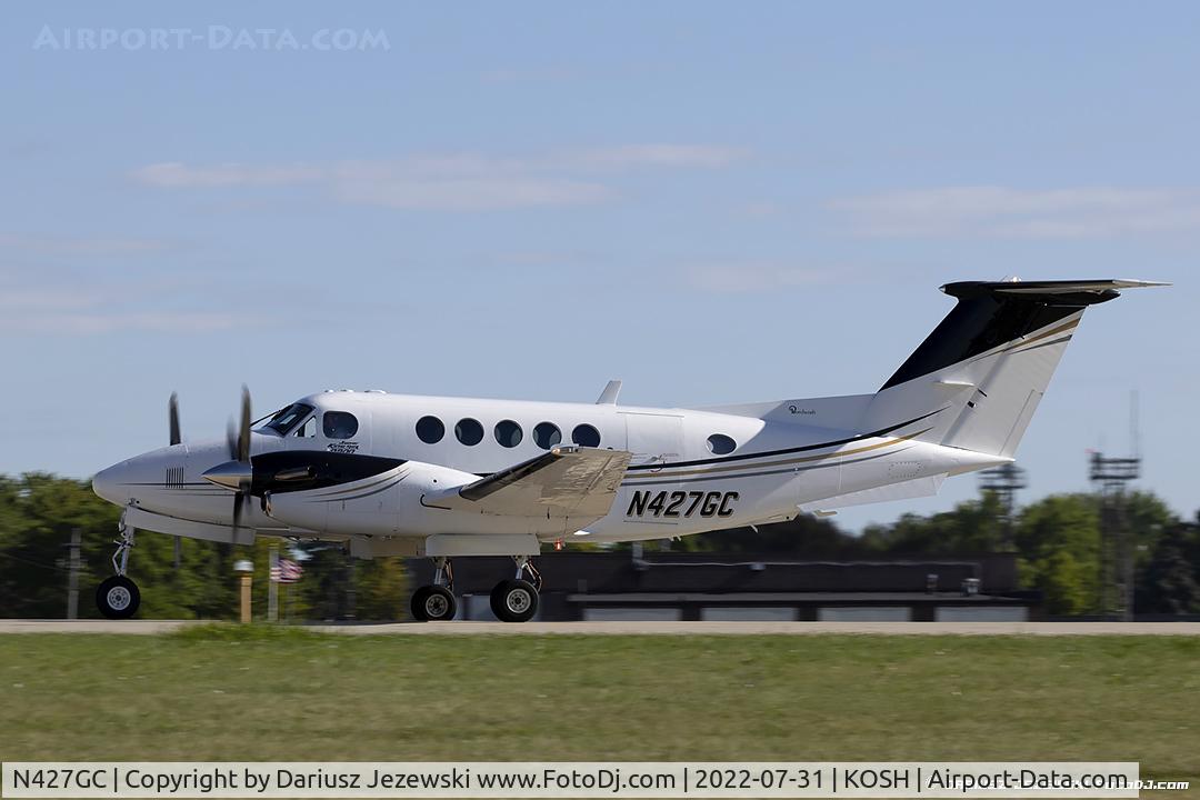 N427GC, 1982 Beech B200 King Air C/N BB-1088, Beech B200 King Air  C/N BB-1088, N427GC