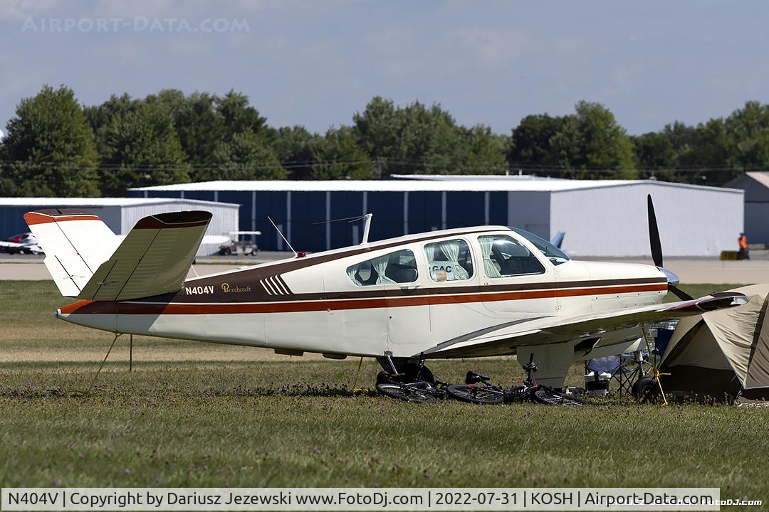 N404V, 1962 Beech P35 Bonanza C/N D-6981, Beech P35 Bonanza  C/N D-6981, N404V