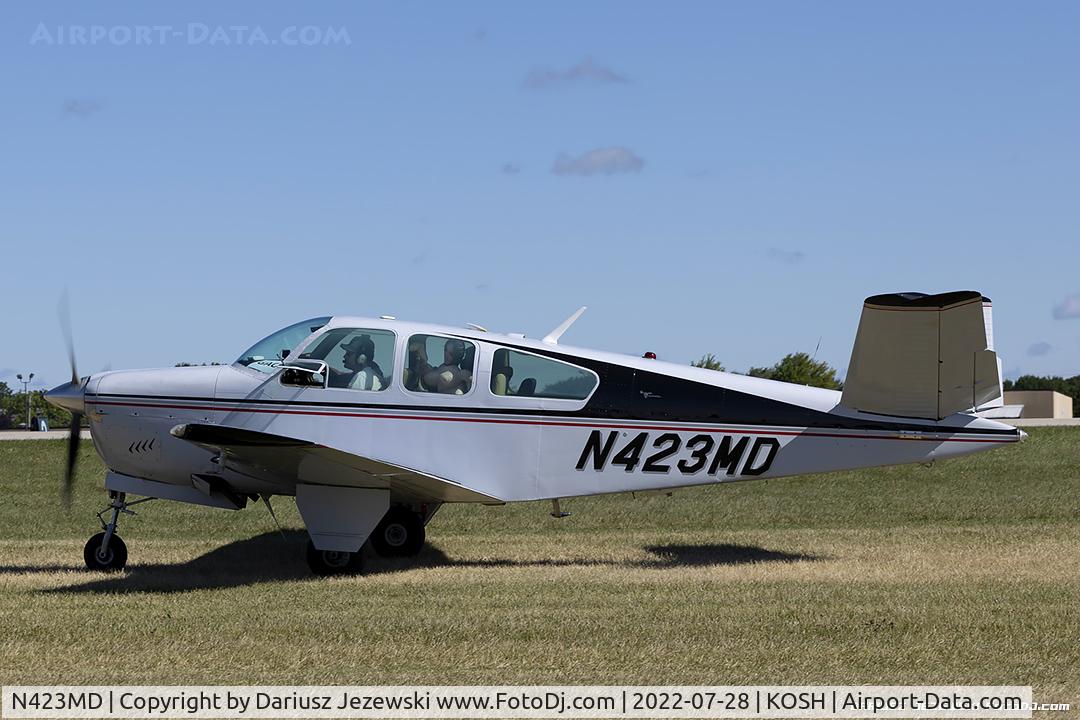 N423MD, 1964 Beech S35 Bonanza C/N D-7454, Beech S35 Bonanza  C/N D-7454, N423MD