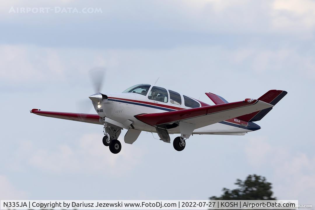 N335JA, 1964 Beech S35 Bonanza C/N D-7576, Beech S35 Bonanza  C/N D-7576, N335JA