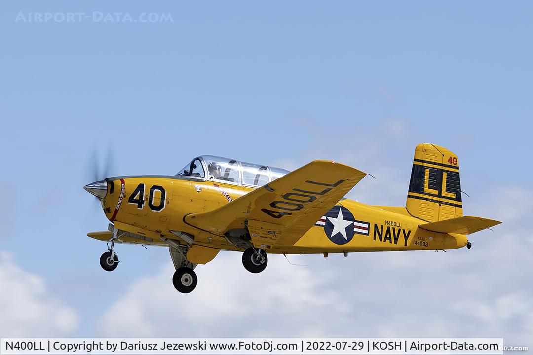 N400LL, 1957 Beech T-34B Mentor C/N BG-400, Beech T-34B Mentor  C/N BG-400, N400LL