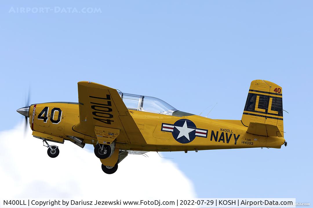 N400LL, 1957 Beech T-34B Mentor C/N BG-400, Beech T-34B Mentor  C/N BG-400, N400LL