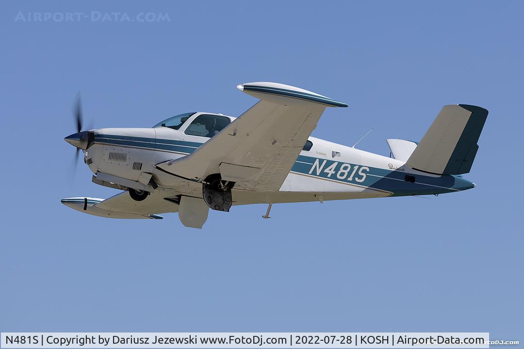 N481S, 1970 Beech V35B Bonanza C/N D-9094, Beech V35B Bonanza  C/N D-9094, N481S