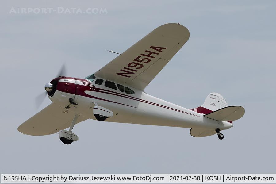 N195HA, 1965 Cessna 195 C/N 7438, Cessna 195 Businessliner  C/N 7438, N195HA