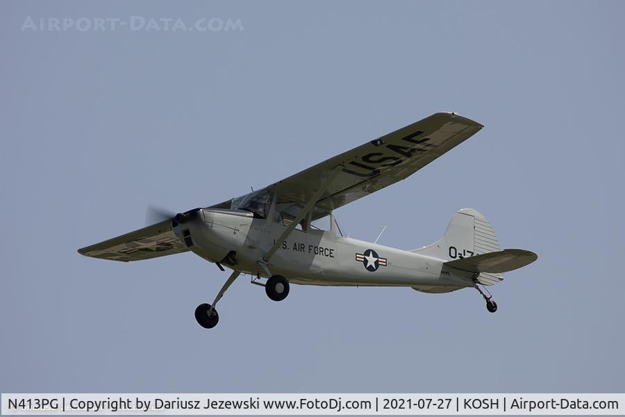 N413PG, Cessna 305A C/N 22167, Cessna 305A L-19A Bird Dog  C/N 22167, N413PG