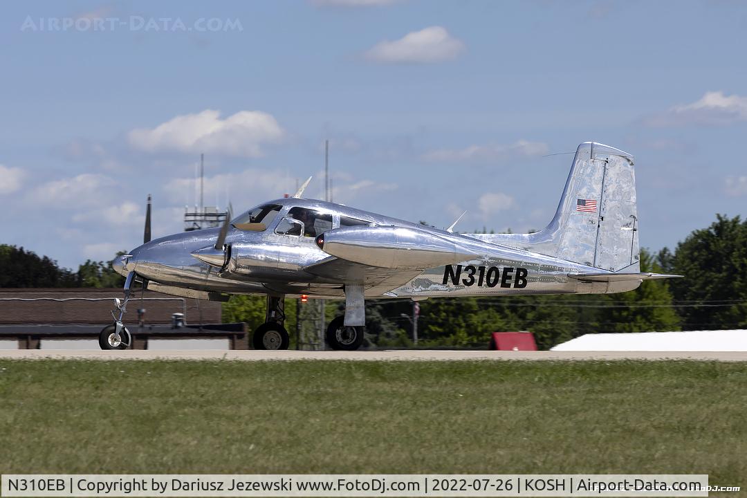 N310EB, 1956 Cessna 310 C/N 35446, Cessna 310  C/N 35446, N310EB