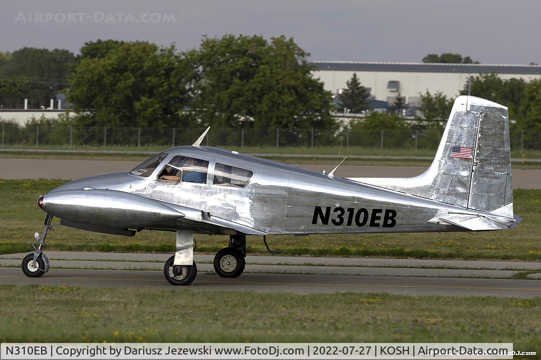 N310EB, 1956 Cessna 310 C/N 35446, Cessna 310  C/N 35446, N310EB