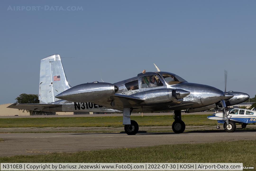 N310EB, 1956 Cessna 310 C/N 35446, Cessna 310  C/N 35446, N310EB