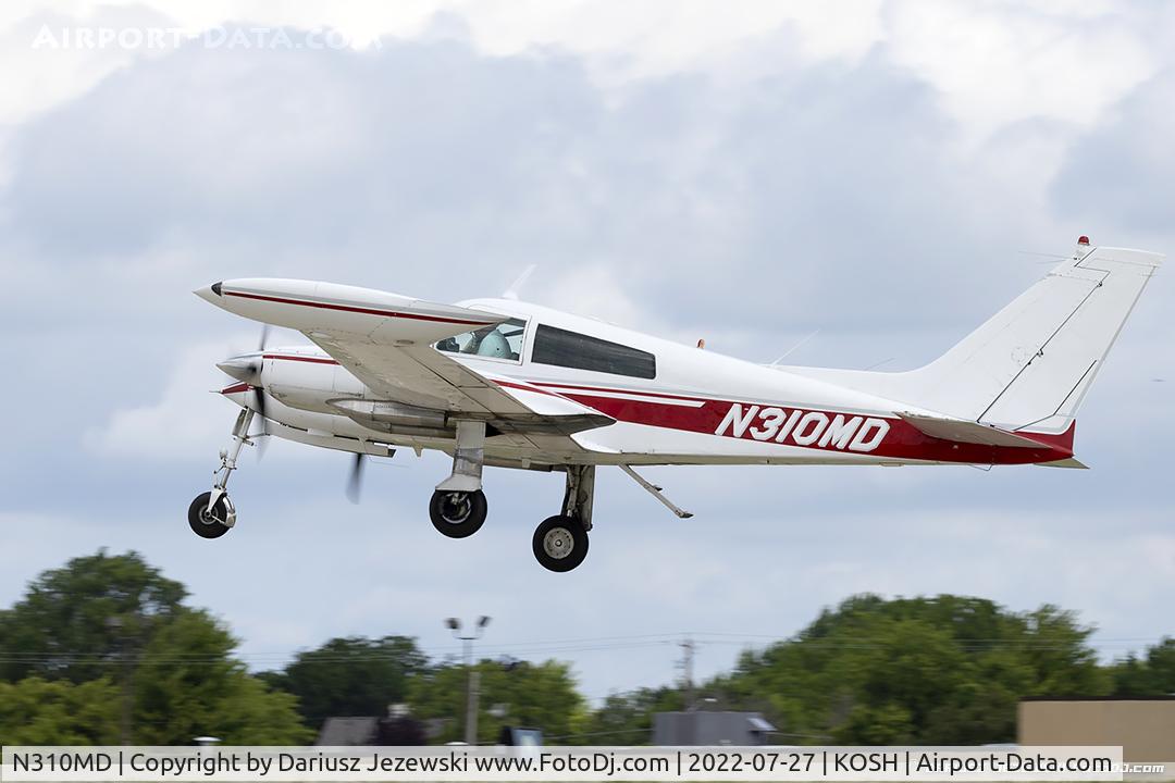 N310MD, 1968 Cessna 310N C/N 310N-0119, Cessna 310N  C/N 310N-0119, N310MD