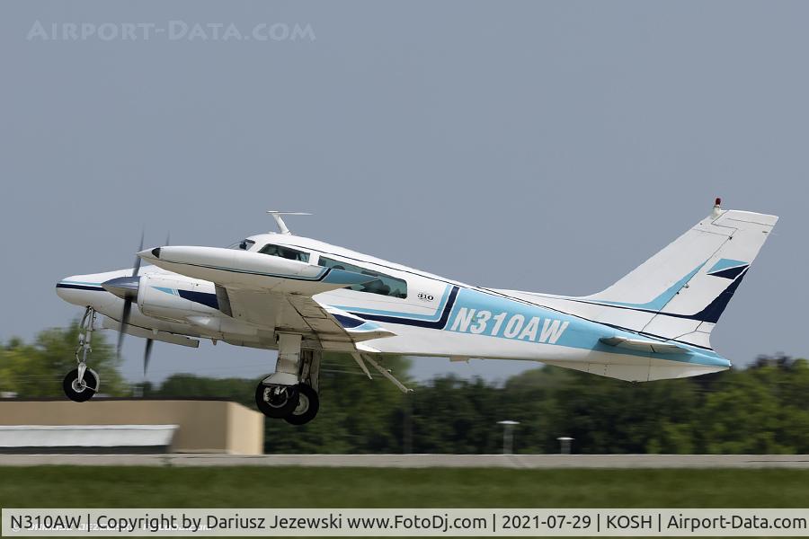 N310AW, 1969 Cessna 310P C/N 310P0231, Cessna 310P  C/N 310P0231, N310AW
