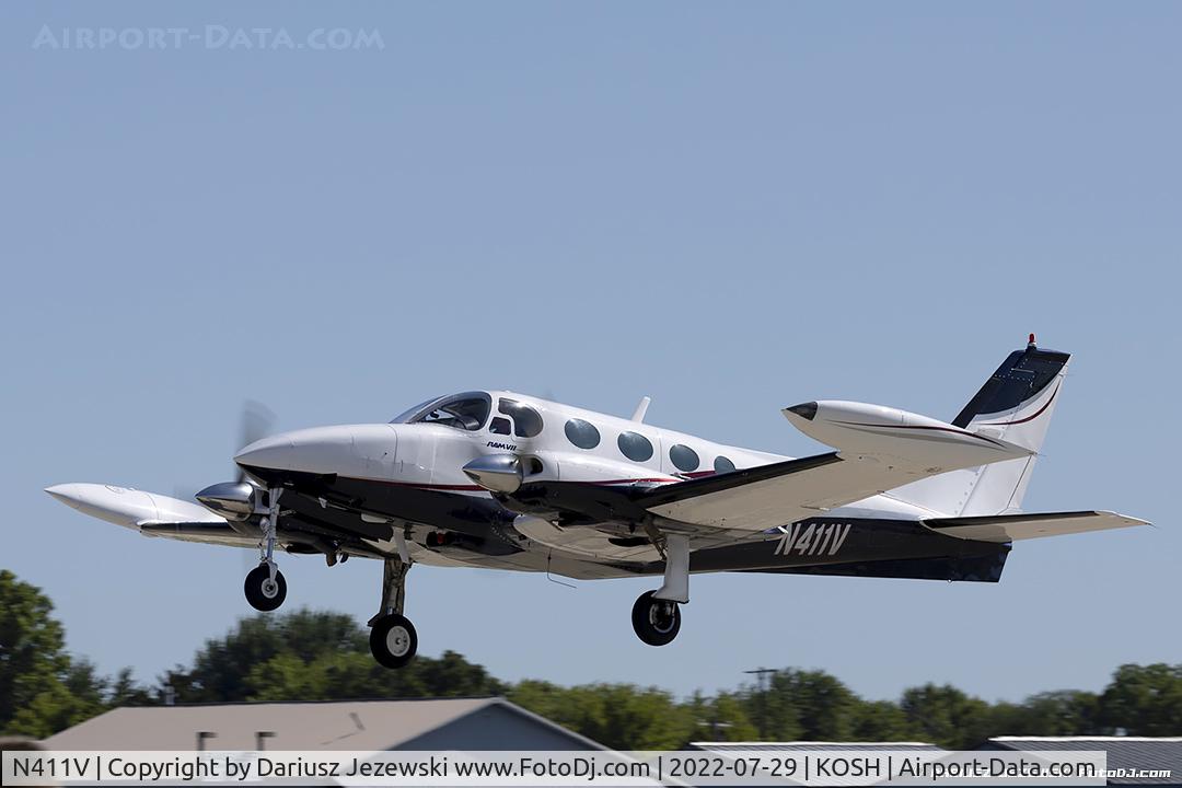 N411V, 1973 Cessna 340 C/N 340-0250, Cessna 340  C/N 340-0250, N411V