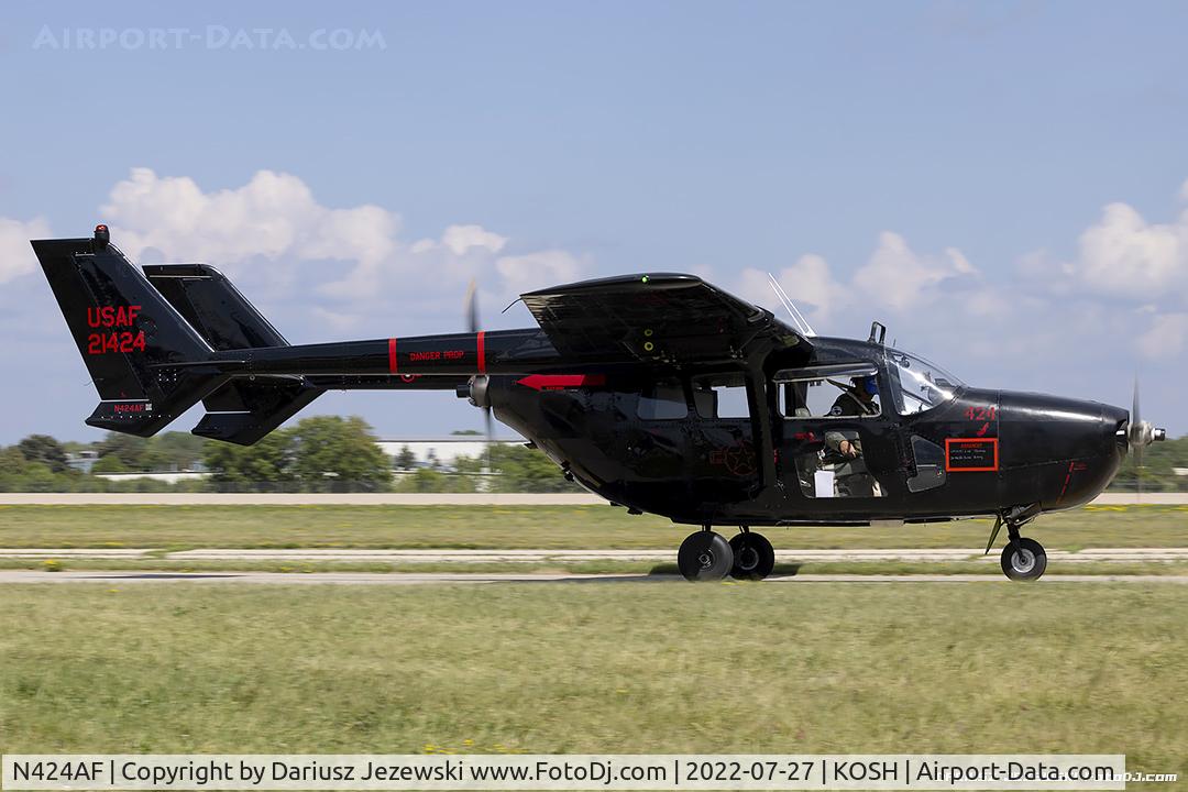 N424AF, 1967 Cessna O-2A Super Skymaster C/N 337M-0130, Cessna O-2A Super Skymaster  C/N 337M-0130, N424AF