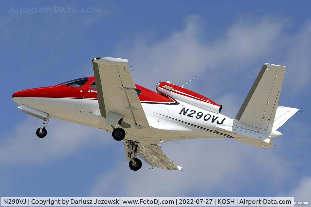 N290VJ, 2022 Cirrus SF50 Vision C/N 0359, Cirrus SF50 Vision  C/N 359, N290VJ