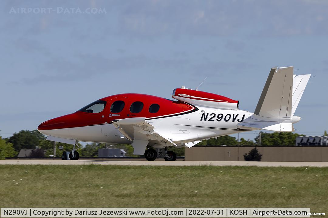 N290VJ, 2022 Cirrus SF50 Vision C/N 0359, Cirrus SF50 Vision  C/N 359, N290VJ