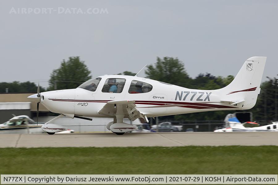 N77ZX, 2003 Cirrus SR20 C/N 1299, Cirrus SR20  C/N 1299, N77ZX