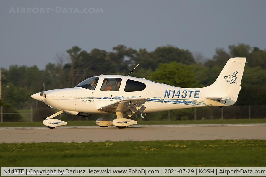 N143TE, 2007 Cirrus SR20 G2 C/N 1884, Cirrus SR20 G2  C/N 1884, N143TE