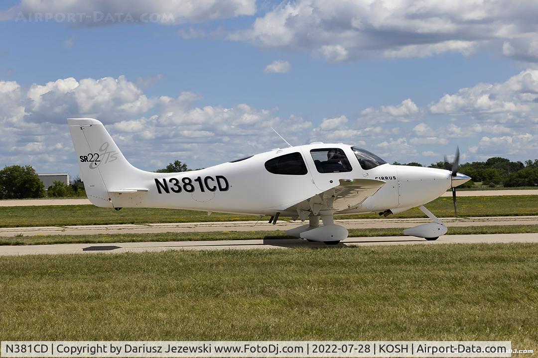 N381CD, 2005 Cirrus SR22 C/N 1432, Cirrus SR22  C/N 1432, N381CD