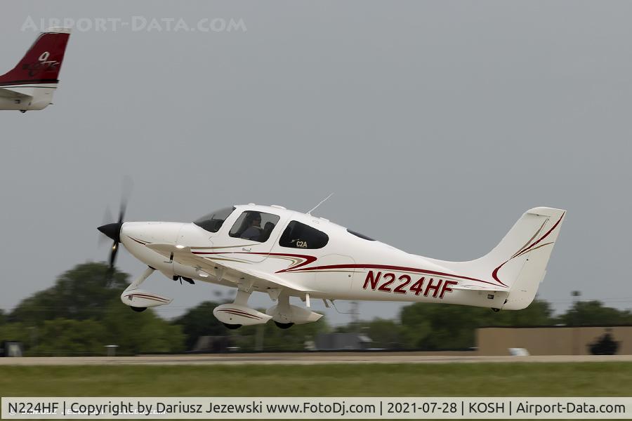 N224HF, Cirrus SR22 C/N 0255, Cirrus SR22  C/N 255, N224HF
