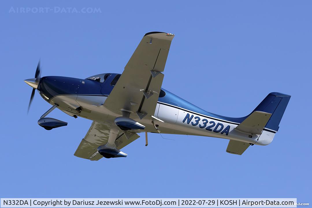 N332DA, Cirrus SR22 C/N 3453, Cirrus SR22  C/N 3453, N332DA