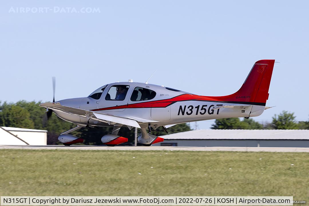 N315GT, 2014 Cirrus SR22T C/N 0922, Cirrus SR22T  C/N 922, N315GT