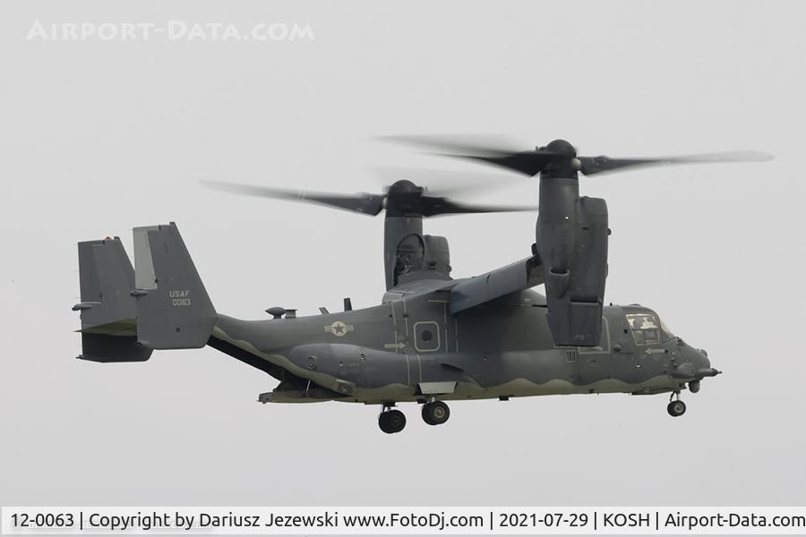 12-0063, 2012 Bell-Boeing CV-22B Osprey C/N D1044, CV-22B Osprey 12-0063  from 7th SOS