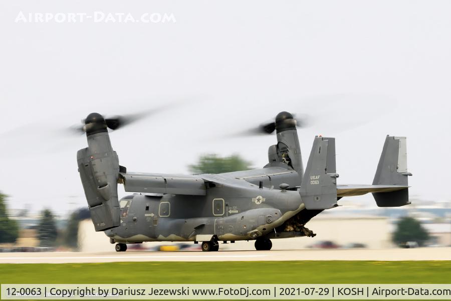12-0063, 2012 Bell-Boeing CV-22B Osprey C/N D1044, CV-22B Osprey 12-0063  from 7th SOS