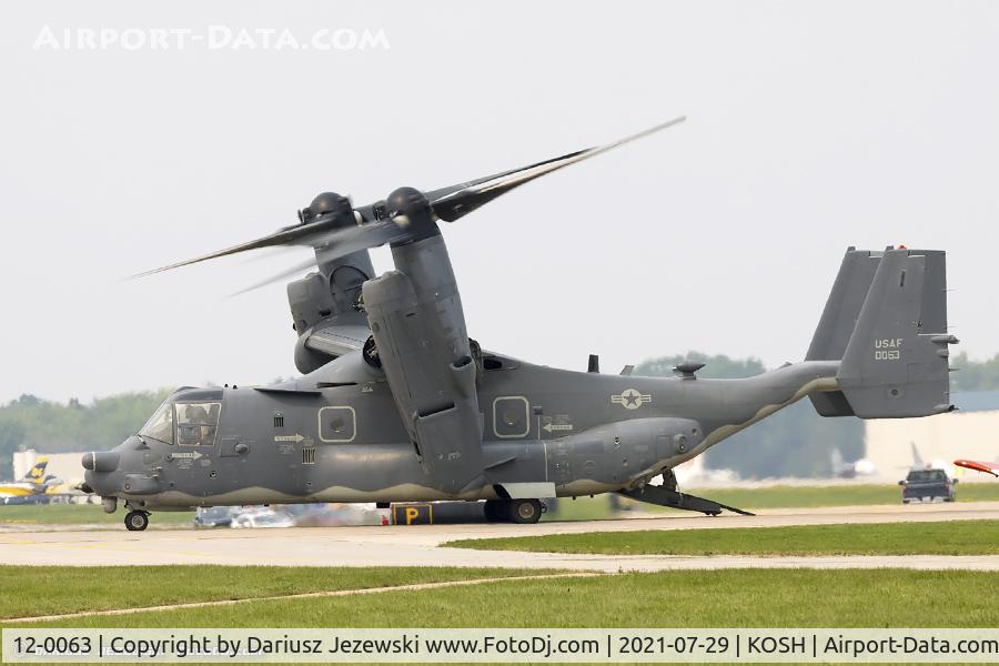 12-0063, 2012 Bell-Boeing CV-22B Osprey C/N D1044, CV-22B Osprey 12-0063  from 7th SOS