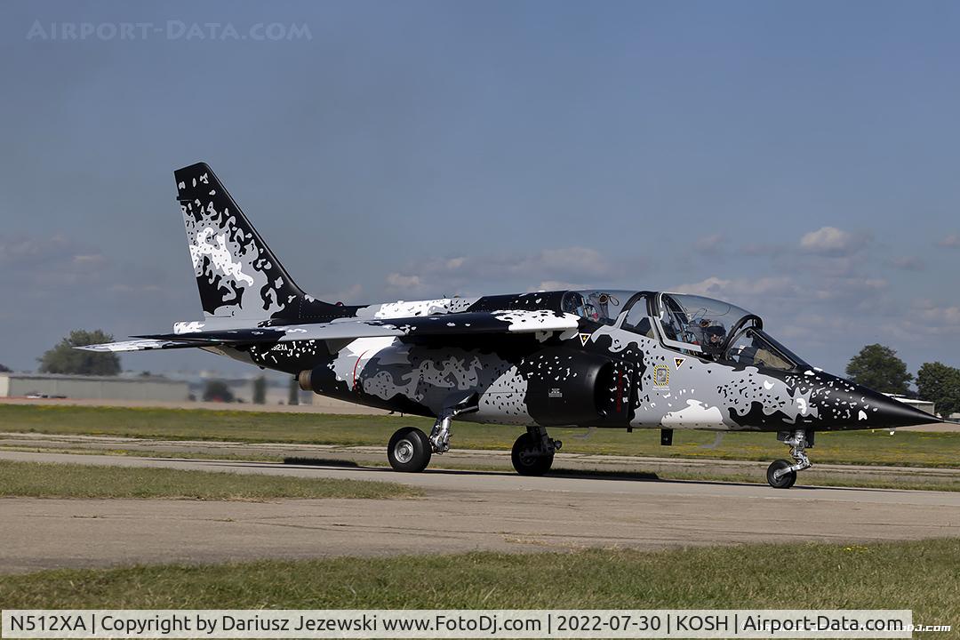 N512XA, 1981 Dassault-Dornier Alpha Jet A C/N 0112, Dassault-Dornier Alpha Jet  C/N 112, N512XA
