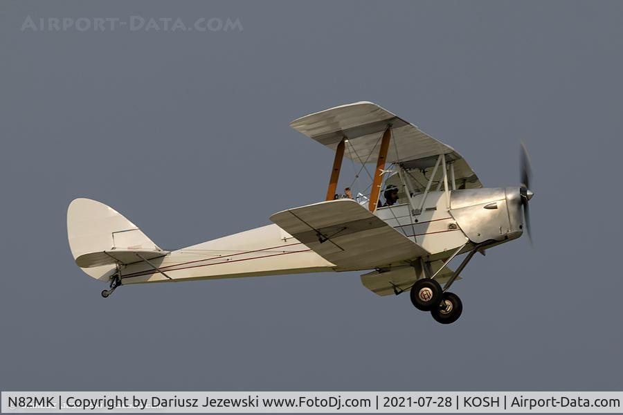 N82MK, 1939 De Havilland DH-82A Tiger Moth II C/N 82186, De Havilland DH-82A Tiger Moth  C/N A17-684, N82MK