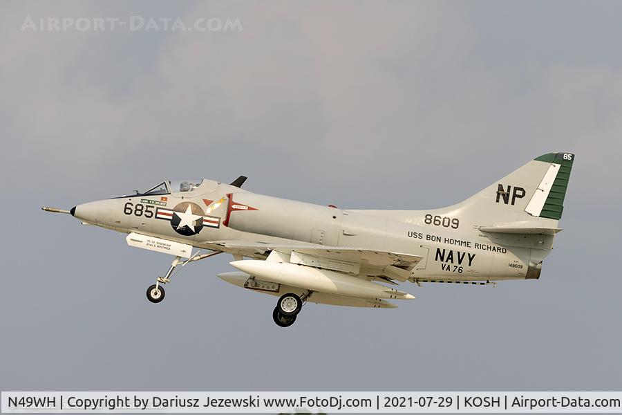 N49WH, 1959 Douglas A-4B Skyhawk C/N 11366, Douglas A-4B Skyhawk  C/N 11366, N49WH