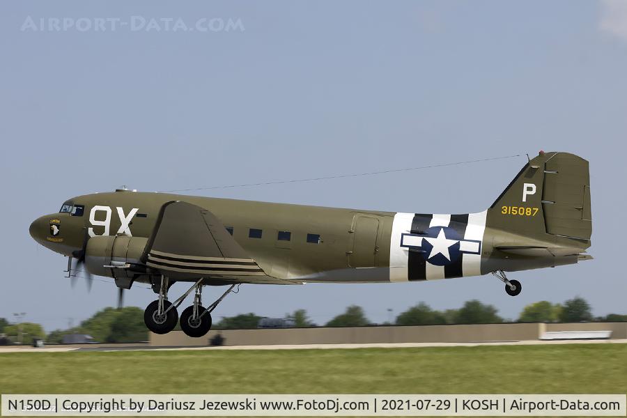 N150D, 1944 Douglas DC3C-S1C3G (C-47A) C/N 20195, Douglas DC-3C-S1C3G  C/N 4463, N150D