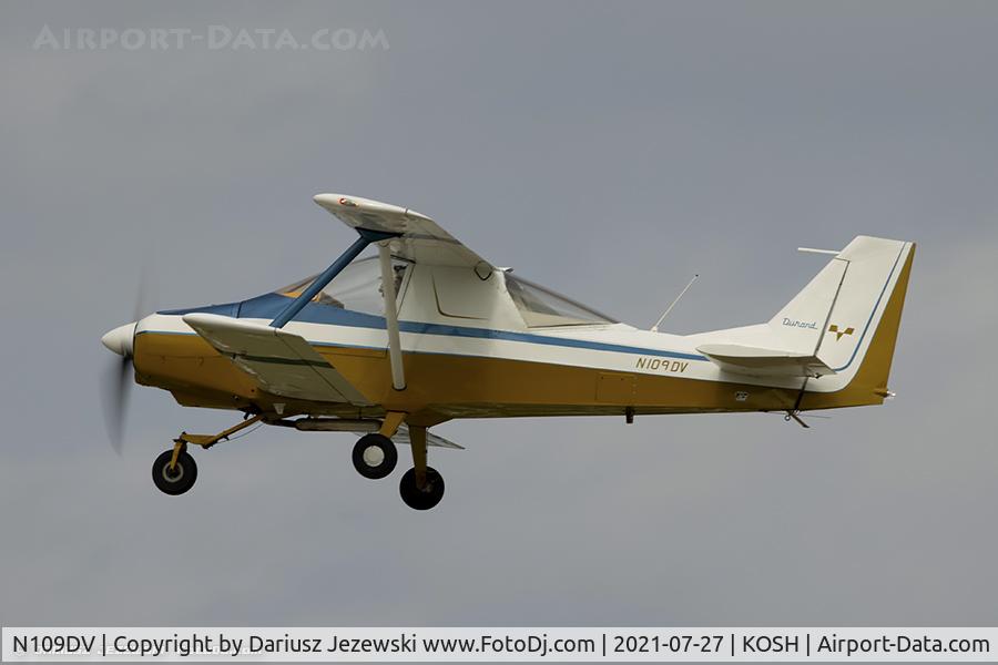 N109DV, 1978 Durand Mark V C/N 1, Durand  Mark V  C/N 1, N109DV